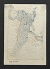 Koson    peacock And Peahen    Miniature Japanese Woodblock Print C  1930s