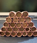 33 5 Lbs Of Rolled Pre 1982 Copper Pennies Unsearched