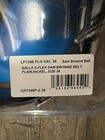 Galls Leather Duty Belt G Flex Sam Brown Belt Nickel Size 36
