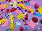 100 Vintage Cracker Jack  Gumball Vending Machine Prize   Charms Big Lot   