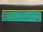 Vintage Old Antique Wagner Dr  Embossed Road Street Sign College Rich Billy Rob
