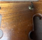 Mcm Hanging Wooden Key  Key Holder Made Of Walnut Vintage Made In Usa
