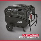 Northstar Quiet Armor Commercial-grade Portable Generator With Electric Start 