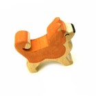 Wooden Toy Farm Animal Set Figurines Cat And Dog Handmade Montessori Materials