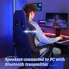 Ergonomic Gaming Chair Gamer Chairs Home Office Computer Rgb Led Chair  footrest