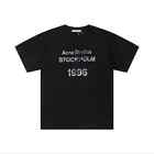Acne Studios Classic Casual Print Short-sleeved T-shirt For Men And Women