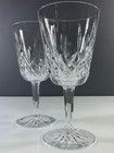 Waterford Classic Lismore Goblet 8 Oz Set Of 2