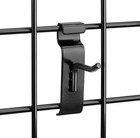 2  Gridwall Hooks  50pcs  - Black Peg Hooks For Grid Panel Displays - New