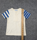 Vintage Oshkosh Bgosh Shirt Baby Boys 24m Genuine Article Tee Blue Retro Sporty
