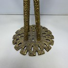 Wainberg Israel Brass Jerusalem 5 Arm Brutalist Candlestick Candle Holder
