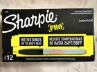 Sharpie Pro Permanent Markers     Fine  Black     10 Count     New
