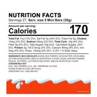 Kinder Chocolate Mini 29 2oz Bulk     Up To 138 Bars  Creamy Milk Filling