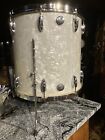 Vintage Drum Kit 1952 1953 Gretsch Broadkaster White Mother Pearl Rare Original
