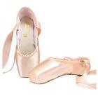  Professional Vanassa Ballet Pointe Shoes Satin Dance Slipper 1 Little Kid Pink