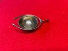 Antique Herbst And Wassall Edwardian Wishbone Sterling Silver Tea Strainer