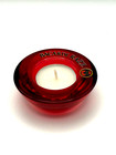 Bacardi Razz Rum Red Tealight Candle Holder - New