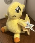 Neopets Yellow Shoyru - Mcdonalds 2004 Plushie - Vintage Plush Cute Dragon