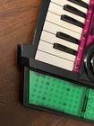 Vintage Kawasaki Electric Keyboard Piano Retro Style Green Black Tested  read 