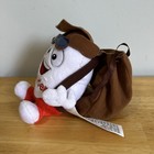 Kinder Kinderino Vtg 6   Promotional Large Aviator Egg W  Parachute Pack Plush