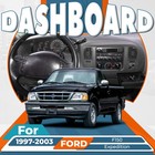 Gray Dashboard   Radio Panel For Ford F150 Expedition 1997-2003 Dash Bezel Pad