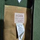 Filson 30 Oil Finish Tin Cloth Game Bag Hunting Vest Deadstock W  Tags Rare Vtg