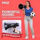 Pyle 40w Professional Megaphone Bullhorn W  Siren   Aux-in For Music Pmp43in