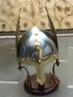 Medieval Knight Viking Helmet Armour Winged Norman Halloween Spartan Larp Gift