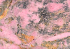 Rhodonite Rock Slab 3 5 x3   167 7g Jasper Agate Lapidary Rough Slab Cabbing R04