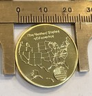 Animals Of The United States Eschichtius Robustus Gray Whale Coin Medal Wildlife