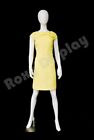 Semi-matte White Female Mannequin Dress Form Display  md-gf11w2--s