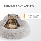 Plush Dog Cat Pet Sleeping Bed Anti-slip Kennel Puppy Cave Warm Nest Super Soft