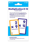 Flash Cards  Multiplication 0 - 12