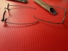 2 Pair Of Civil War  Metal Frame  Eye Glasses With Cases