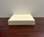 Hdpe Marine Board Plastic Sheet - 3 4  Thick  19mm  - White - 24  X 54 