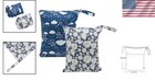 Multi-functional Animal Print Wet Dry Bags - Perfect For Baby Essentials