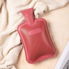 Premium Classic Rubber Hot Water Bottle Red 
