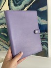 Coach Notebook Leather Light Purple  perfect Mothers Day Gift  We Ship Daily