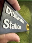 Ditmars Queens Subway Sign Replica N R Train Nyc Mta New York Wall Decor City