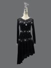 New Latin Dance Women s Latin Long Sleeved Performance Dress