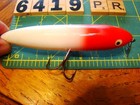 V6419 Pr Rare Heddon Swayback Zara Spook  Red White  Fishing Lure