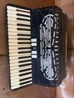 Italian Accordion 4 5 Reeds With 19    Made By Guerrini   1  Black Key  Is Missing