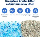 3 Pack Scoopfree Disposable Crystal Cat Litter Tray - Easy Cleaning Box
