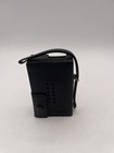 Vintage Philco Portable Transistor Am Radio Black Analog Display With Battery