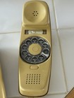 Vintage Stromberg Carlson Rotary Telephone Slenderet 70s Gold Landline Ready