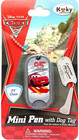 Disney Pixar Cars 2 Mini Pen Dog Tag Lightning Mcqueen Chain Necklace Jewelry