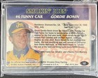 Vrhtf Nhra Vtg Rare  240 Gordie Bonin  Smokin  Joe s Funny Car Drag Racing Card 