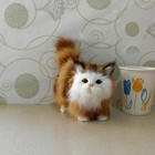 Realistic Cat  Small Stuffed Animals   Plush Cats Stuffed Animal Decoration