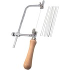 Diy Tool Jewelers Saw Bow Saw Frame W  12 Blades Set Mini U-shaped Saw Jewelry