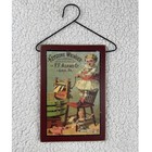 Ohio Wholesale Keystone Wringer F f  Adams Co Vintage Style Wood Wall Plaque 8x5