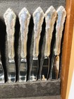 Reed   Barton Dresden Rose Mirrorstele Service For 12-  80 Pieces  Plus Chest